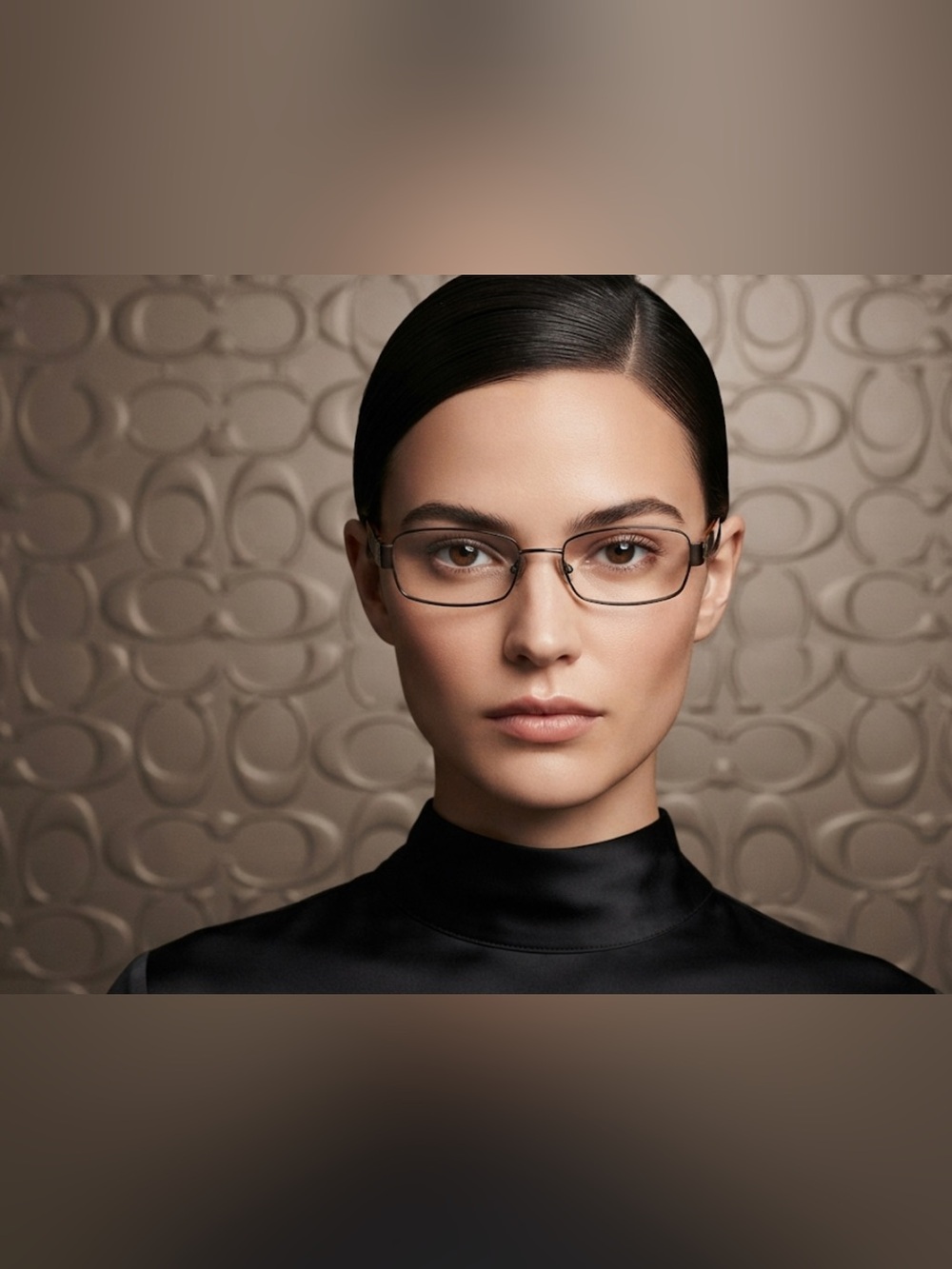 Authentic Coach designer signature prescription eyeglasses frames